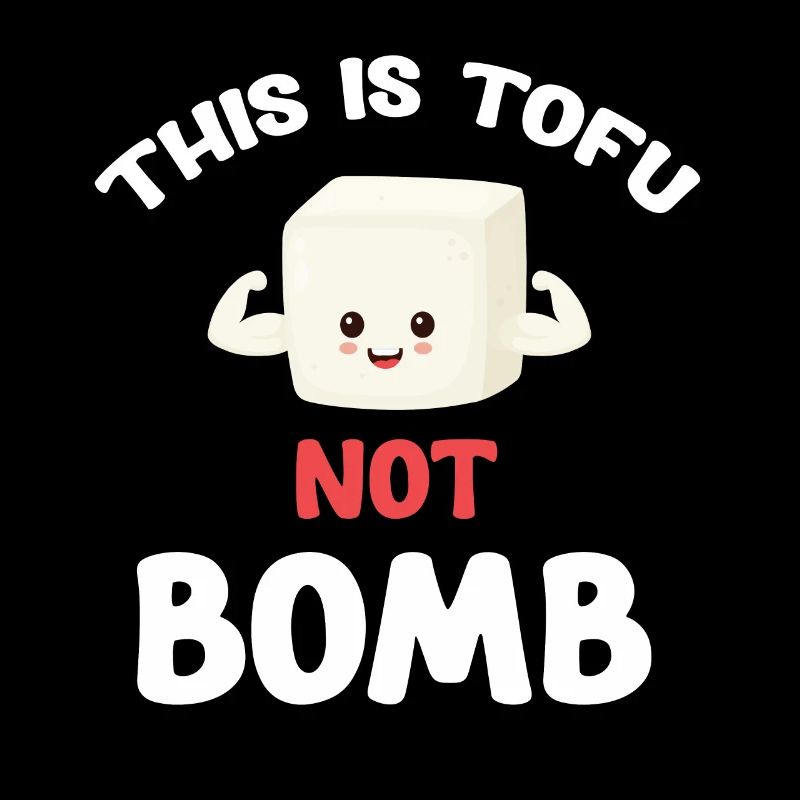 C’est du tofu, pas du tempeh bombé, asiatique