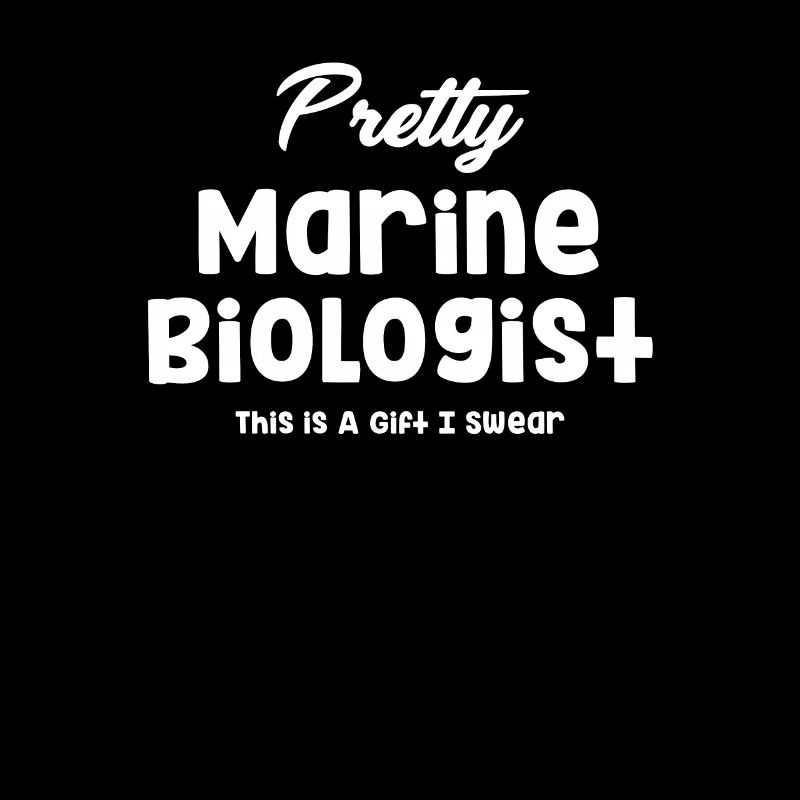 Pretty marine biologist – that's a gift,