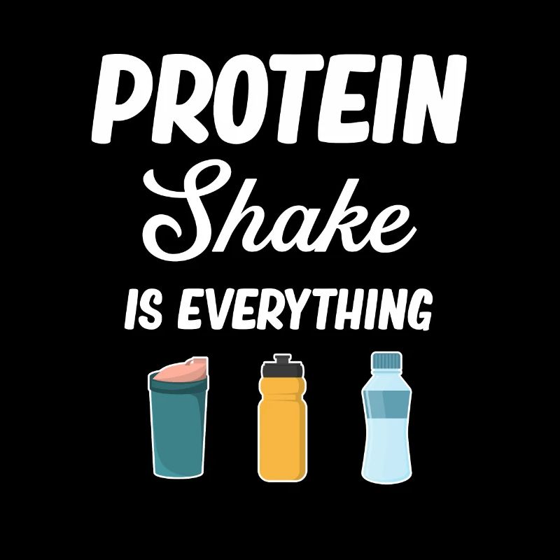 Protein shake is everything, cardio training,
