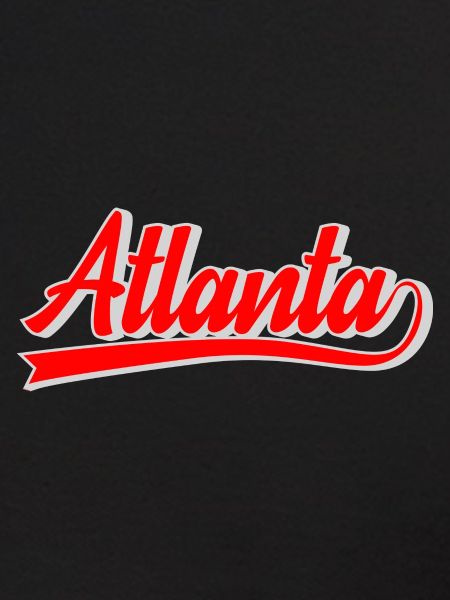 Atlanta Script Retro Logo