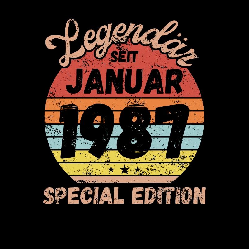 Januar 1987 - Geburtstag im Januar