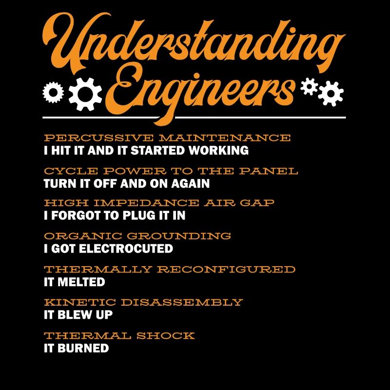 Engineers Understanding, Engineering