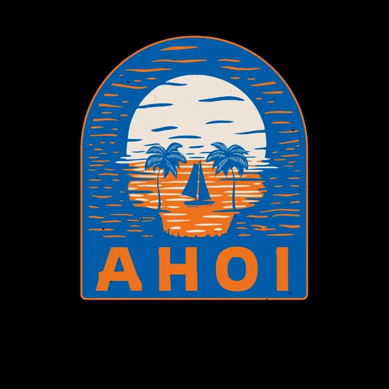 Skeleton Coast Ahoy Beach Sailboat Sailor Captain
