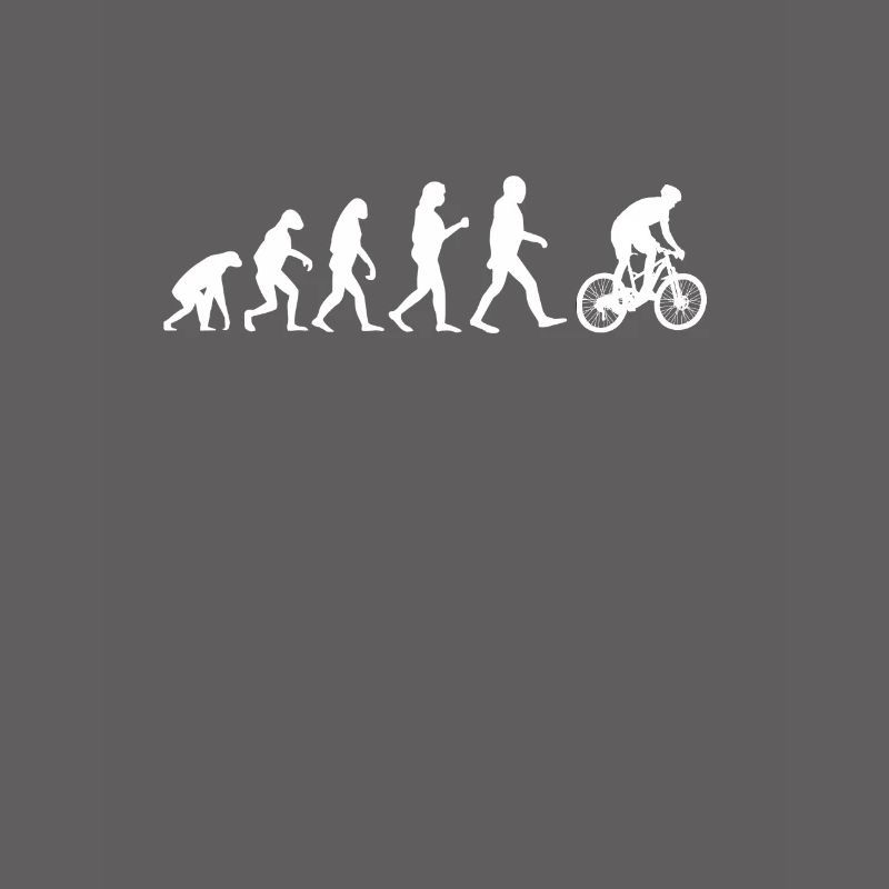 Bicycle evolution funny cyclist gift