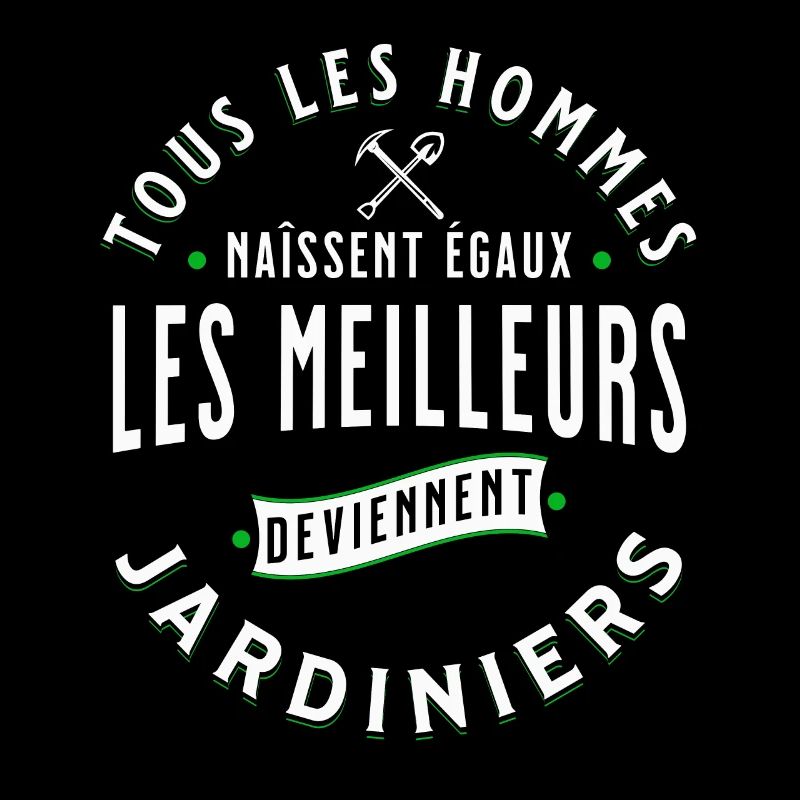 Jardin idée cadeau pour Jardinier Potager Citation
