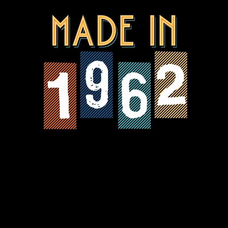 1962 Cadeau Pour Anniversaire année de naissance