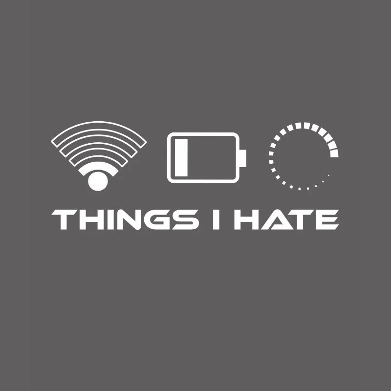 Things i hate - Low battery Wlan low loading