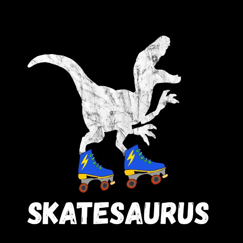 Skaters Dinosaur Roller Skating Roller Skates Roller Skates