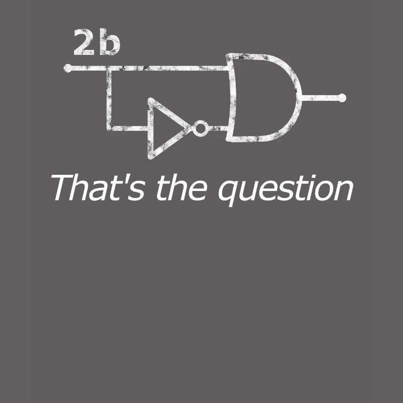 2b or not 2b Circuit - Informatiker Programmierer