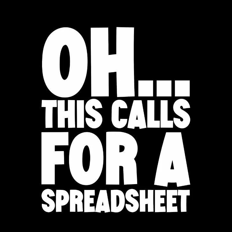 This Calls for a Spreadsheet 4