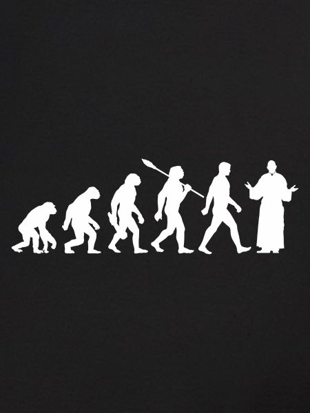 Evolution - Pfarrer - Kirche - Religion