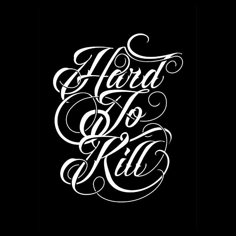 Hard To Kill Robust Motivation Gym Geschenkidee