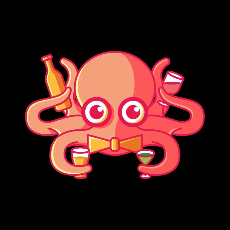 Octopus bartender