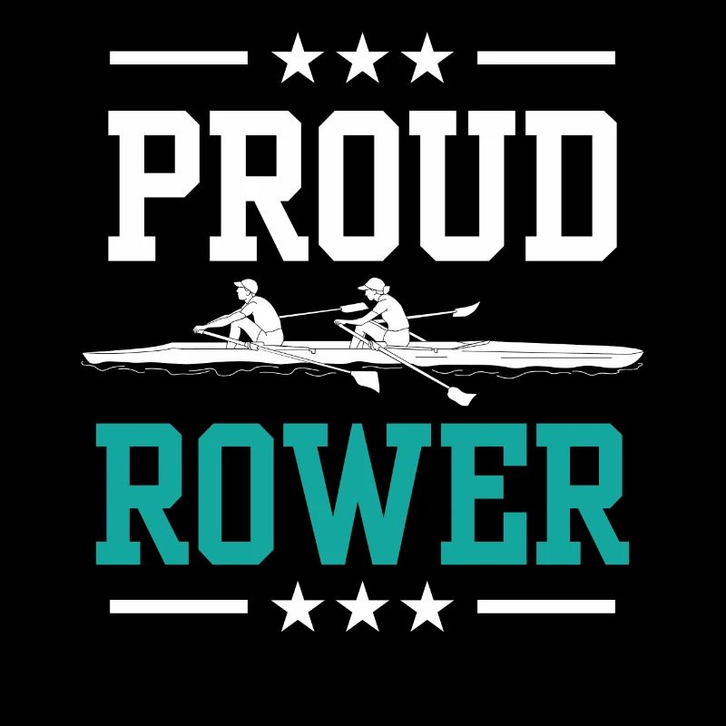 Fier Rameur Aviron Aviron Aviron Bateau Aviron