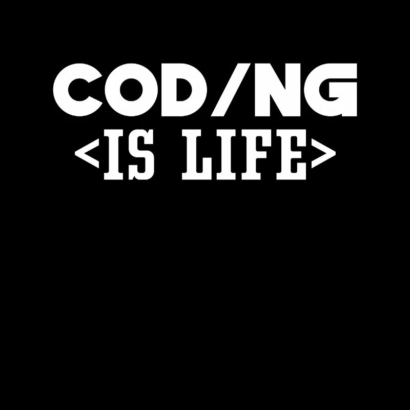 Coding Ist Leben Code Programmierer Coder