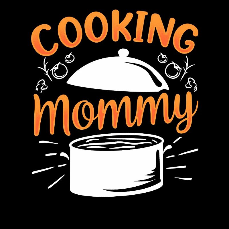 Kochende Mami Mama Kochen Köchin Mutter Koch
