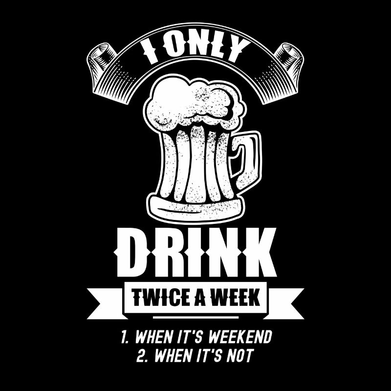 Drink twice a week weekend drinking