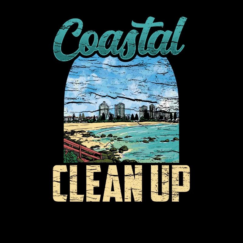 Küstenaufräumarbeiten Beach Clean Up Strand