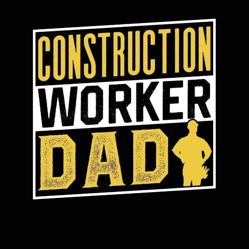 Ouvrier de la construction père travail d’équipe équipe de chantier