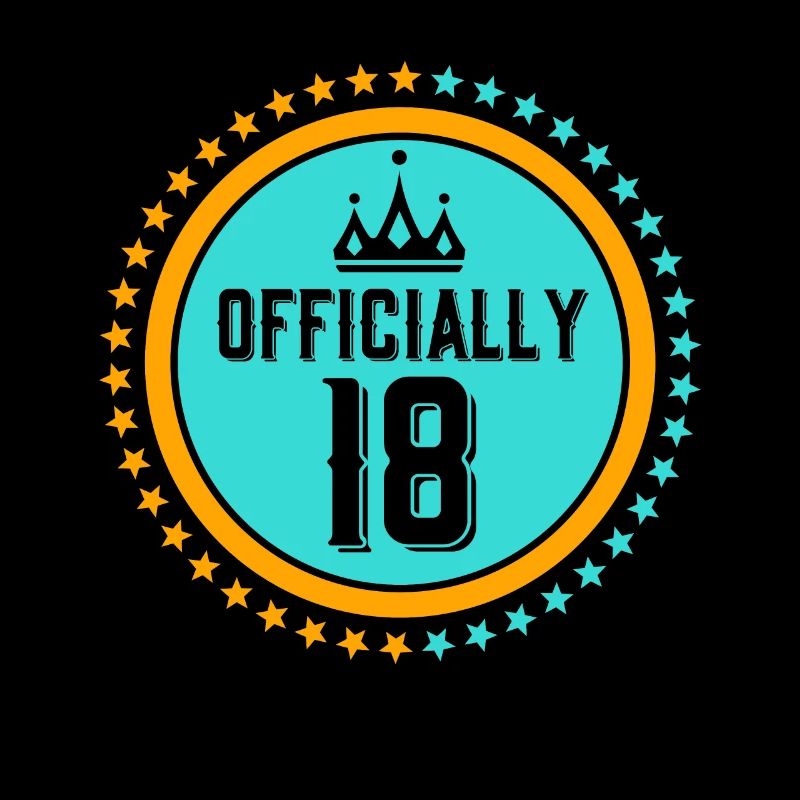 Enfant officiel de dix-huit ans 18e anniversaire
