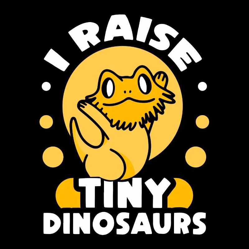 I raise tiny dinosaurs on Bearded Dragon