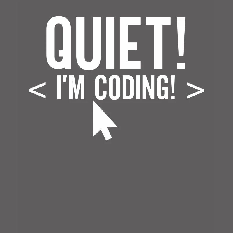 Leise Ich Programmiere Coding Programmieren Coder