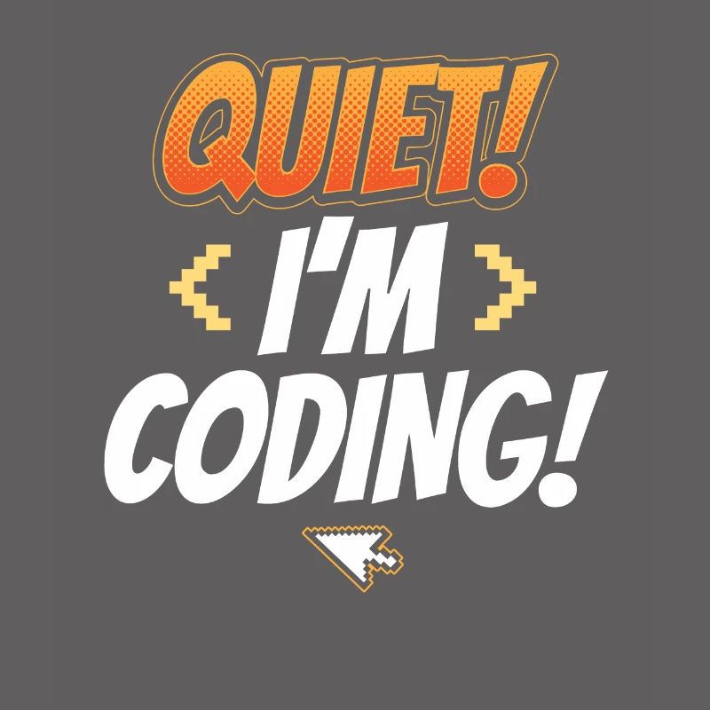 Leise Ich Programmiere Coding Coder Programmieren