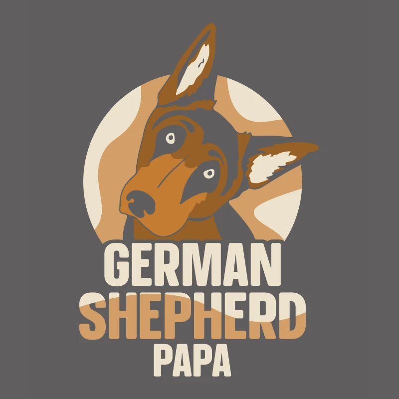 German Shepherd Daddy Lover Cute Pet