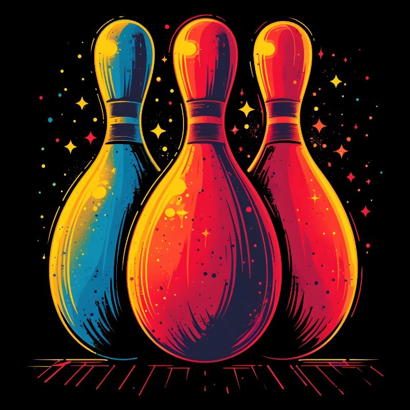 Look rétro bowling