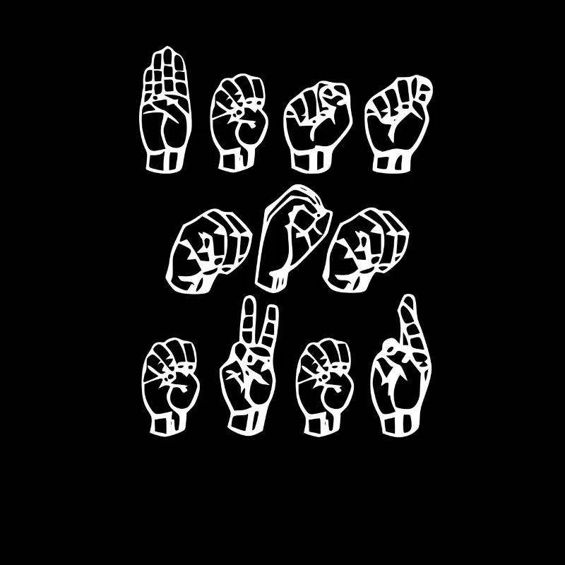 Sign language