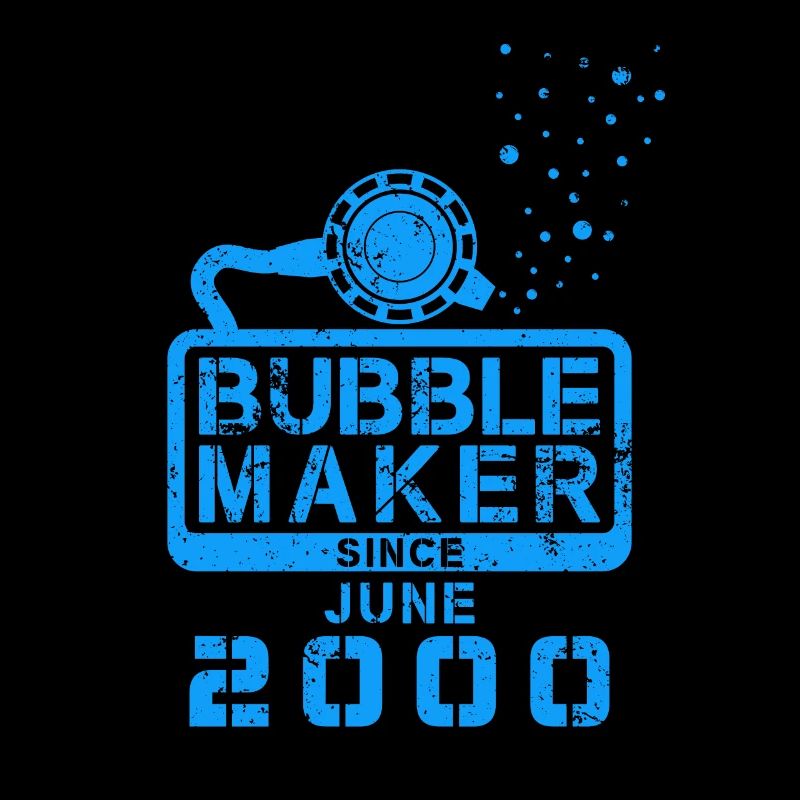 Taucher Geburtstag Bubblemaker seit Juni 2000