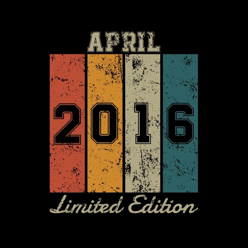 Geburtstag: April 2016 - Limited Edition Retro