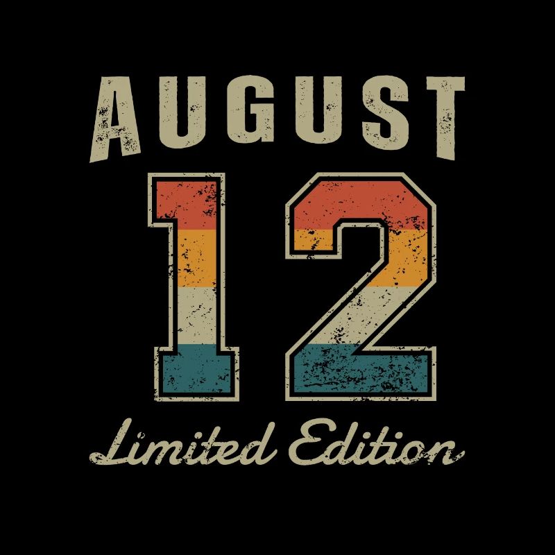 Date de naissance: Août 2012 - Limited Edition Retro