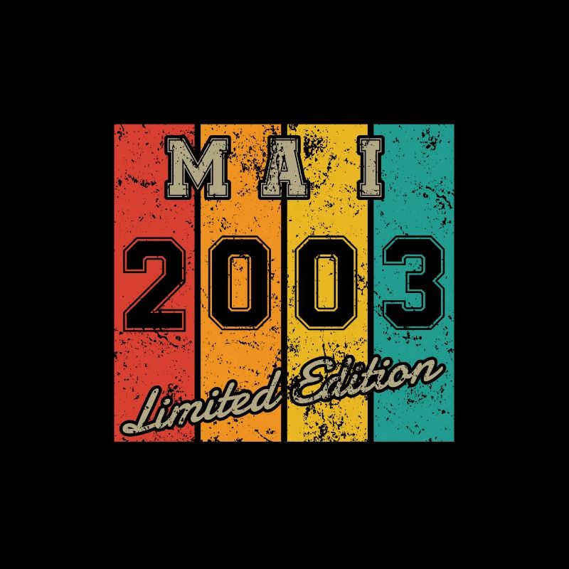Date de naissance : Mai 2003 - Édition limitée Retro