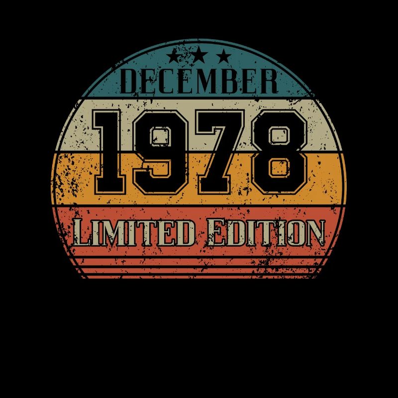 Geburtstag - Limited Edition Dezember 1978