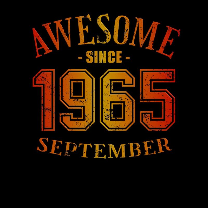 September 1965 - Geburtstag im September Awesome