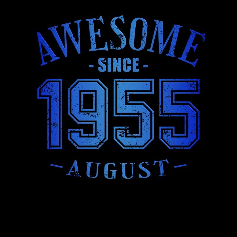 August 1955 - Geburtstag im August Awesome