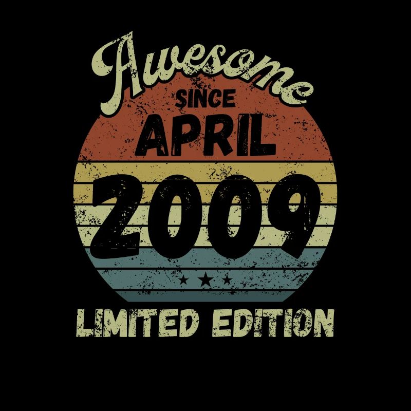Awesome since April 2009 - Geburtstag