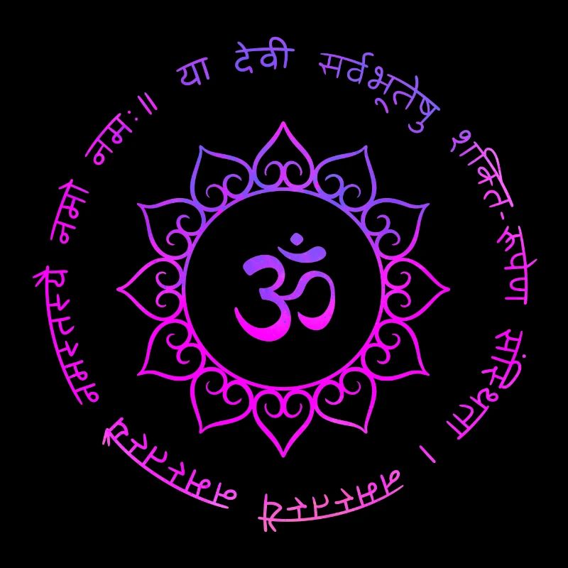 Symbole Bouddhiste om aum