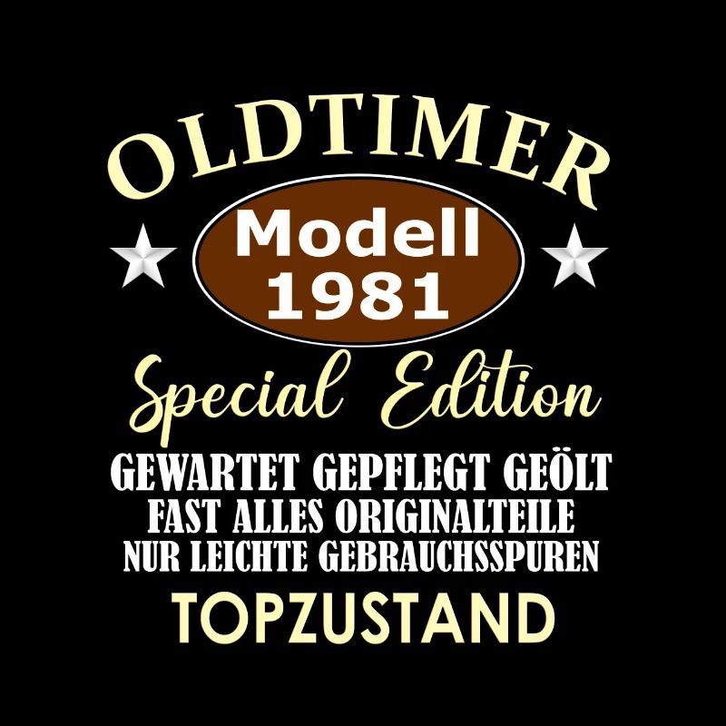 OLDTIMER Modell 1981 Special Edition TOPZUSTAND