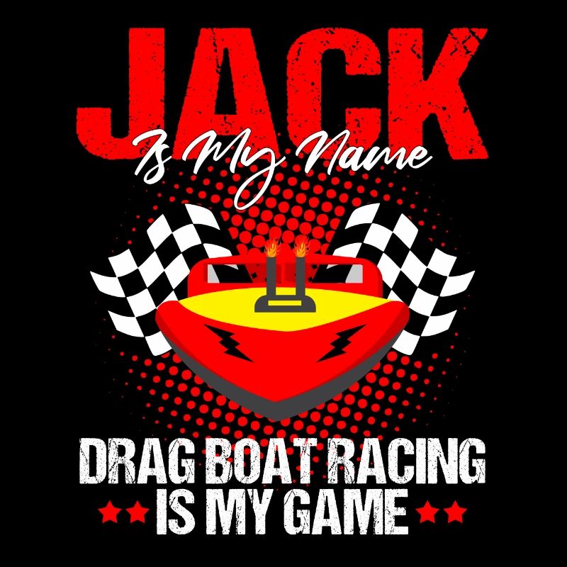 Drag Boot Design für Rennbootfahrer