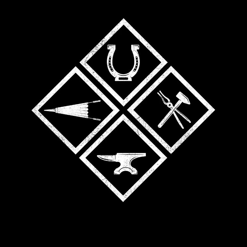 Cadeau de maréchal-ferrant de forgeron