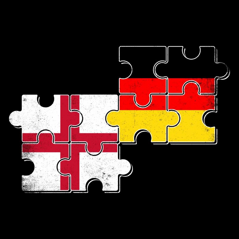 England Germany Flag