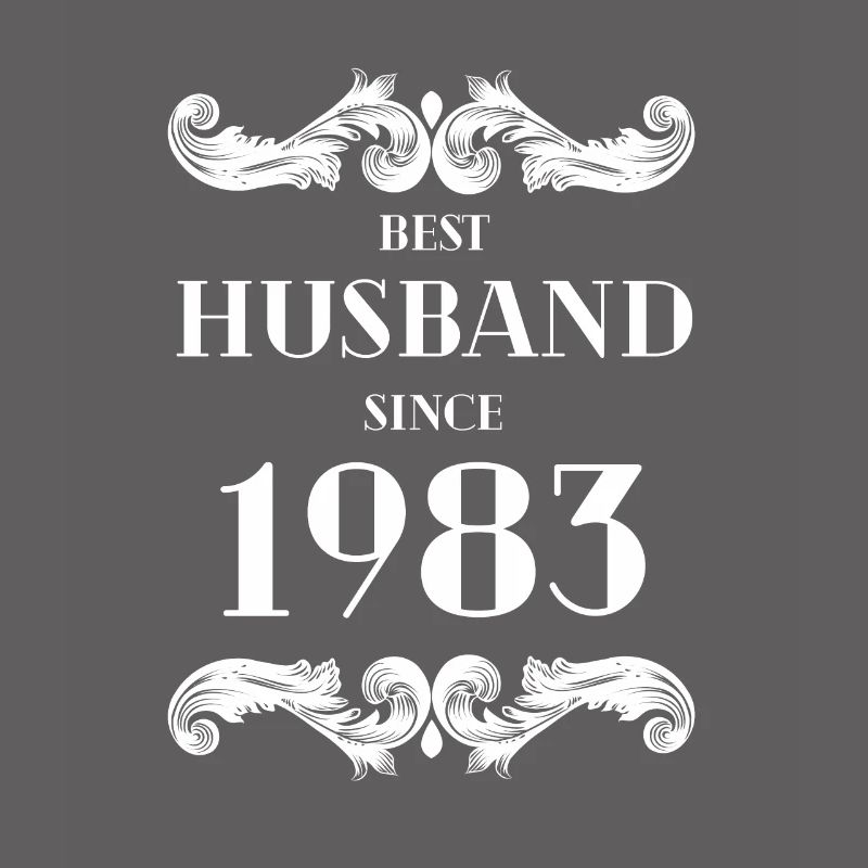 Bester Ehemann seit 1983 Hochzeitstag