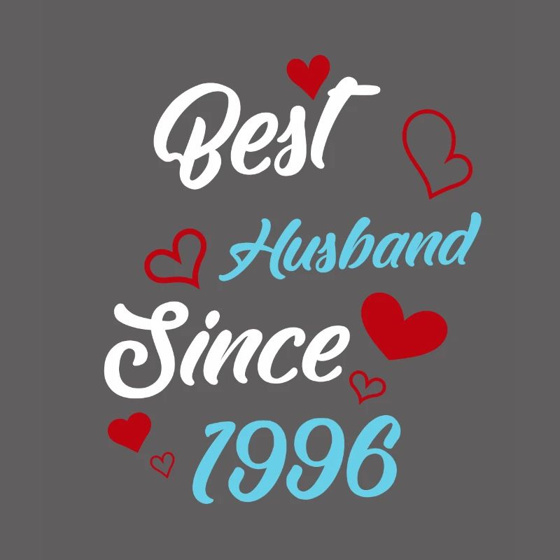 Bester Ehemann seit 1996 Hochzeit