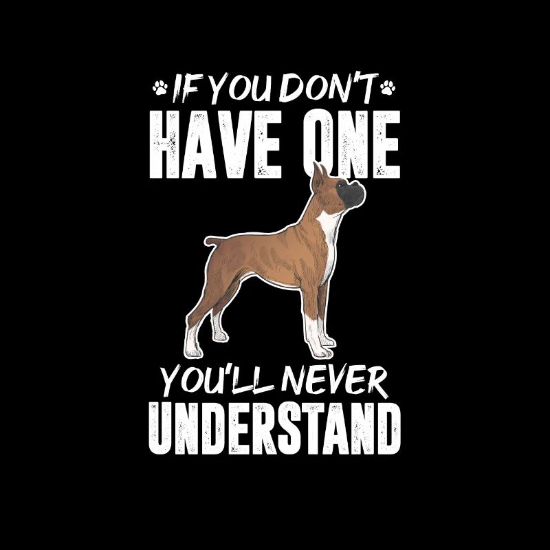 Boxer Hund Hunde Deutscher Boxer Geschenk