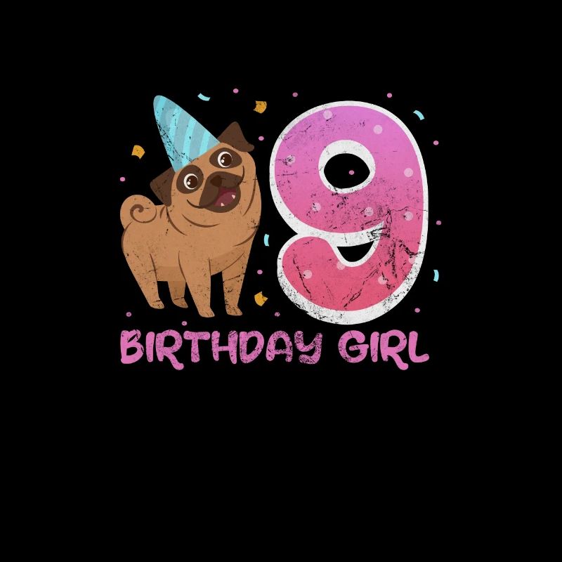 Pug 9th birthday