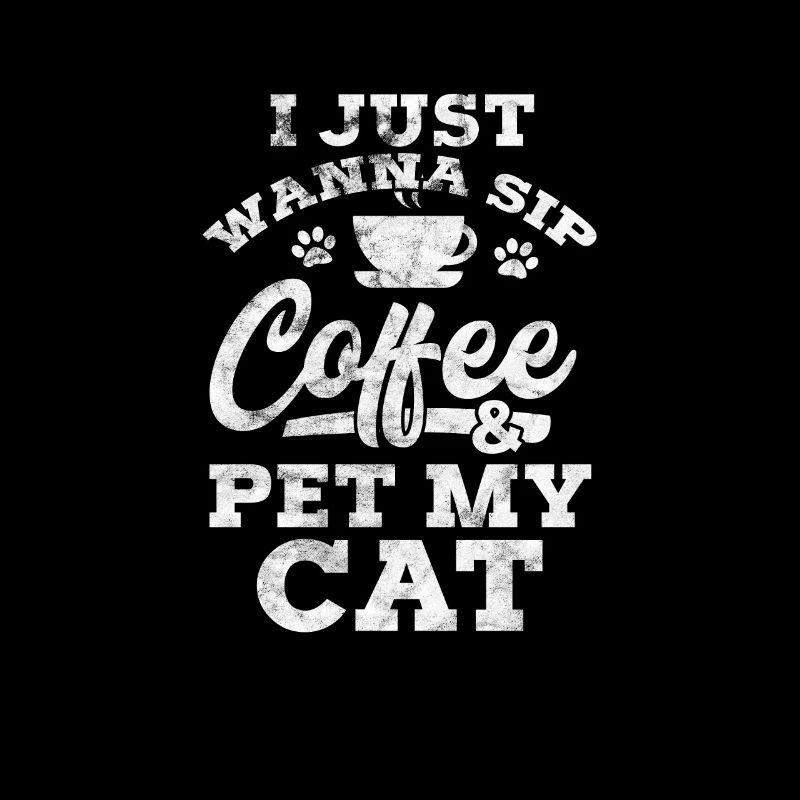 Chat de café