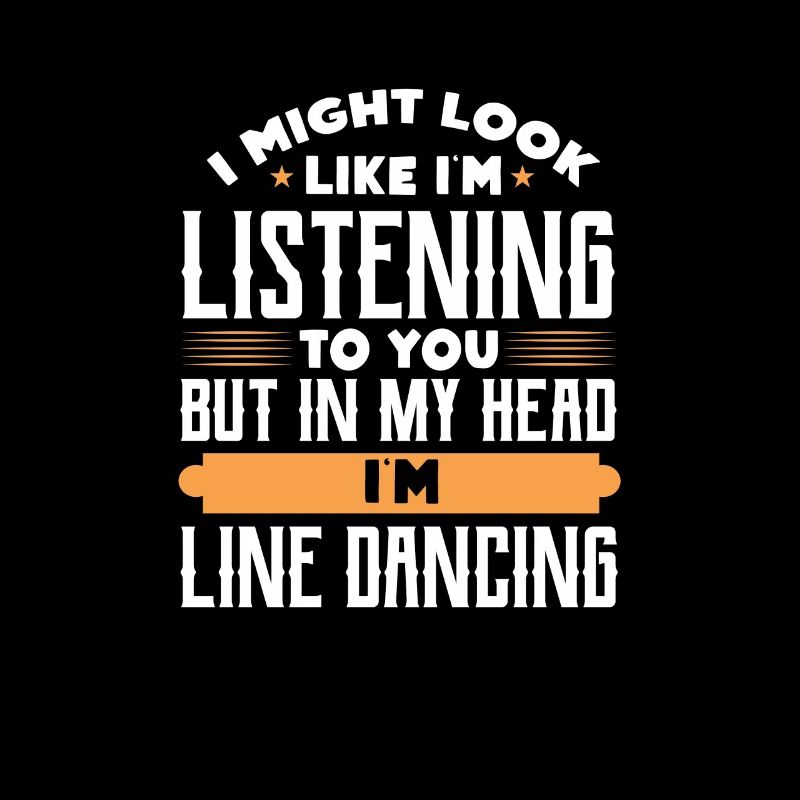 Linedance Country Line Dancer Linedancing Geschenk