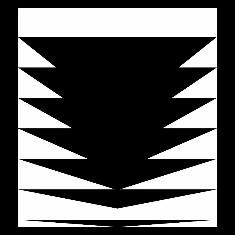 black triangles pattern